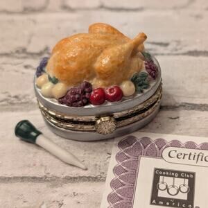 Cooking Club Trinket Box Festive Fest Turkey